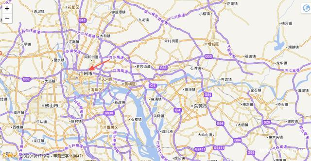 这就要从地图上来看了,首先我们来看看国家地理信息公共服务平台广州