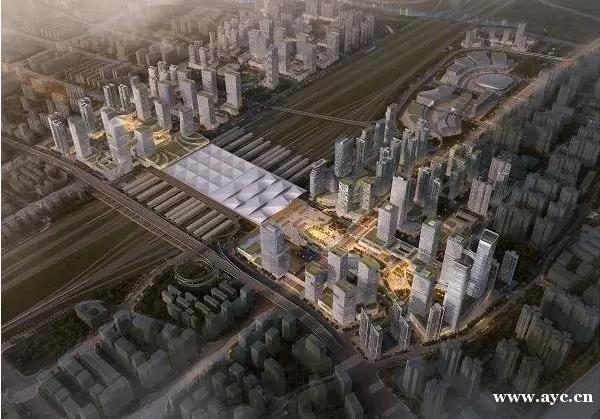 一轴一带，一核三区，广州北站枢纽门户区规划获批