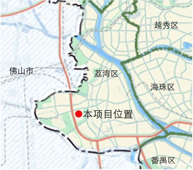 芳村片区地图图片
