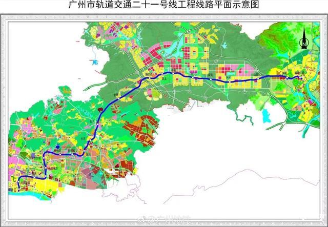 广州远景地铁规划曝光 44条地铁,总里程近2000公里!