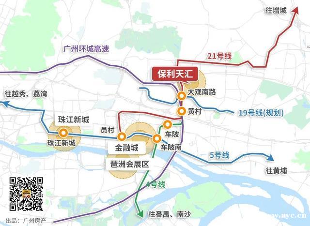 广州崛起科技中轴 广州未来的半壁江山出社区,就有两横三纵双干线的
