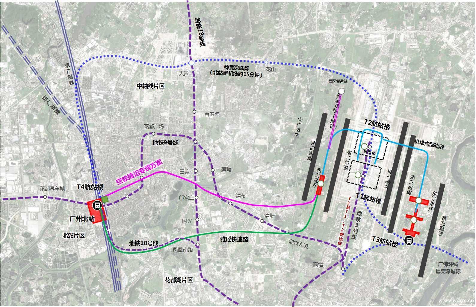 广州全力推进空铁联运建设，广清城际预计10月可实现开通运营