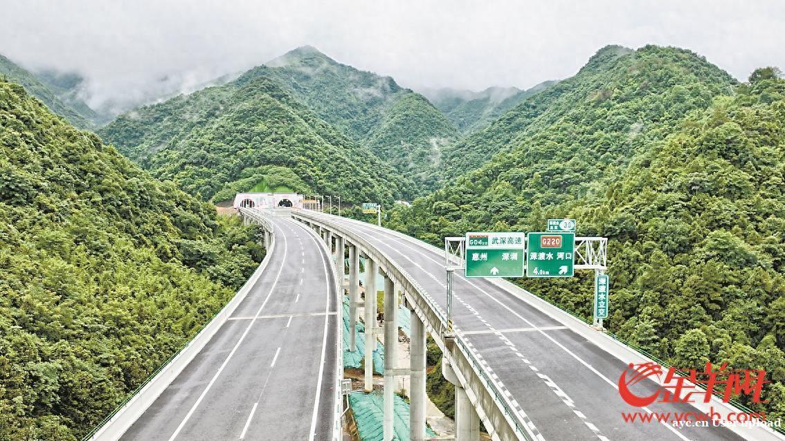 武深高速始兴联络线通车 赣州至深圳可节约40公里车程