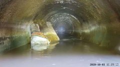 广州管内机器人爬行拍摄探测，地面暗埋水管漏水检测